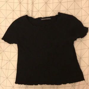 Black Brandy Melville Crop Top